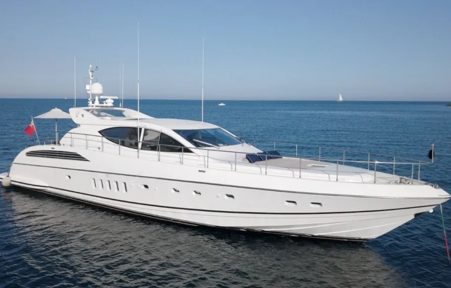 Explore Marseille on a 23.96m 3 Cabin Motor Yacht Rental