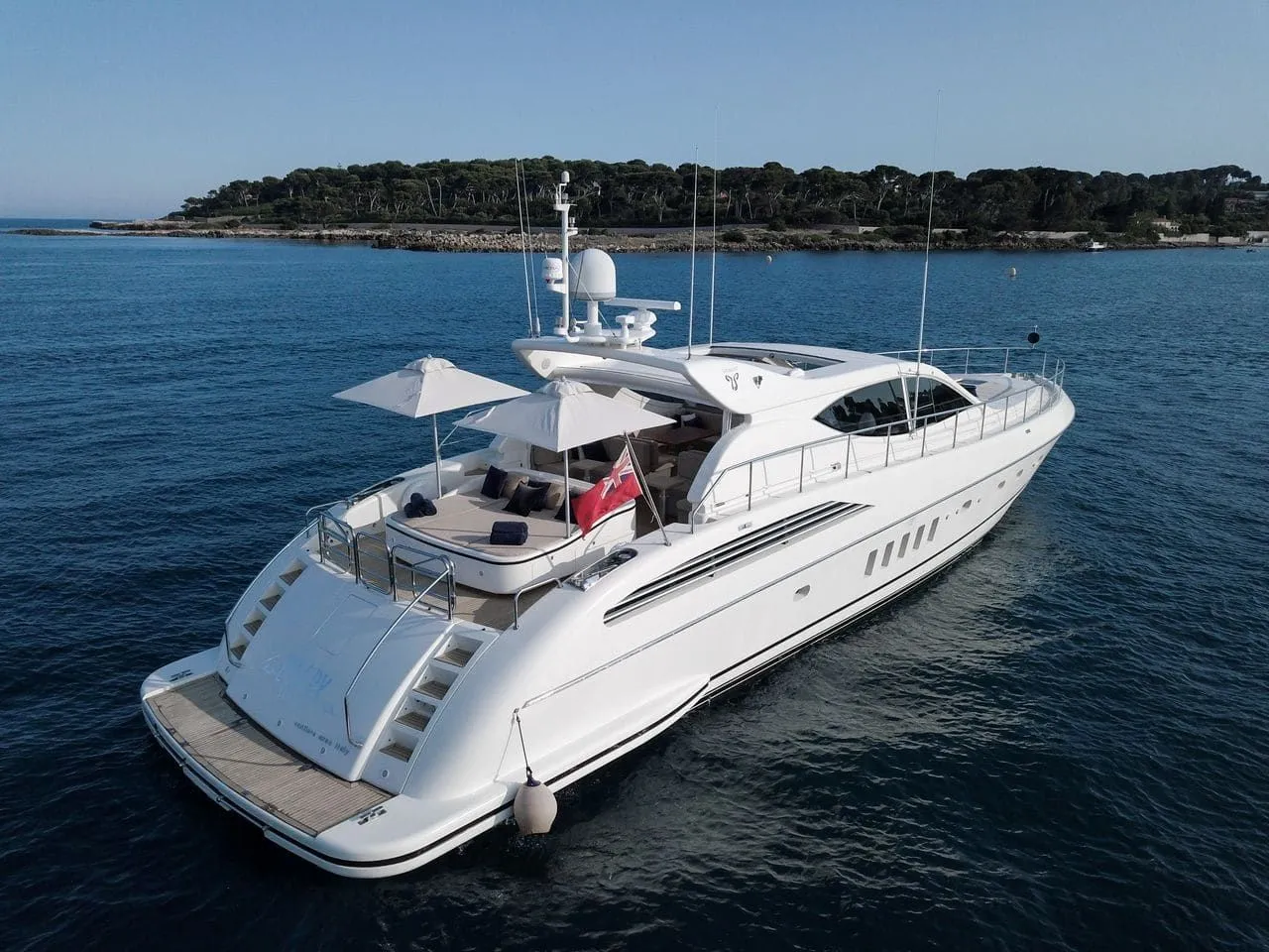 Explore Marseille on a 23.96m 3 Cabin Motor Yacht Rental