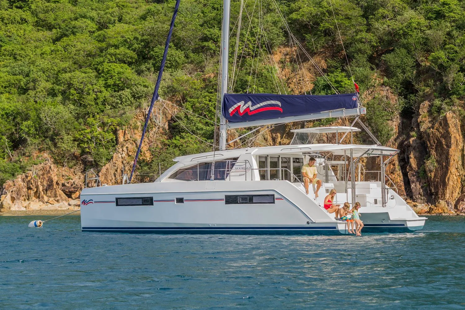 Explore Saint George's on a 11.99m 3 Cabin Catamaran Rental