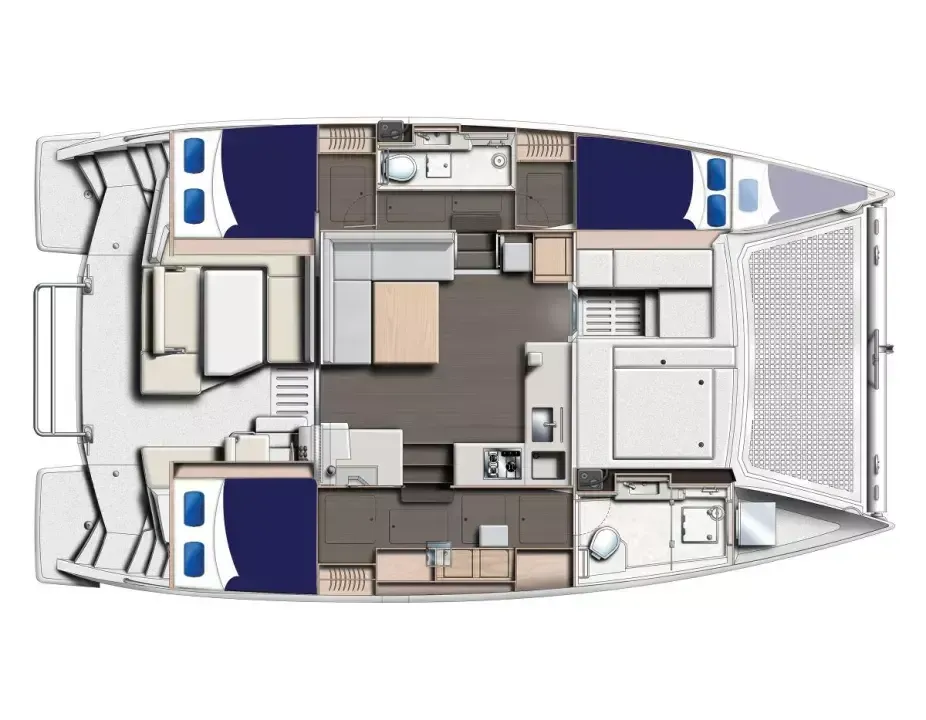 Charter a 11.99m Catamaran in Placencia
