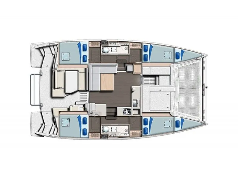 Charter a 11.99m Leopard 40 Catamaran in Marigot