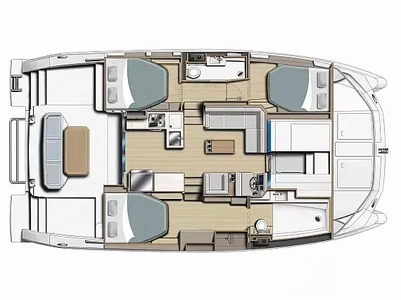 Moorings 23 Mietboot - 2