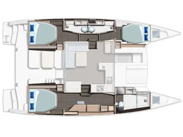 Rent a 12.67m Leopard 42 in Rodney Bay Village