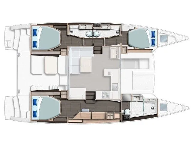 12.67m Eden Island Catamaran Hire