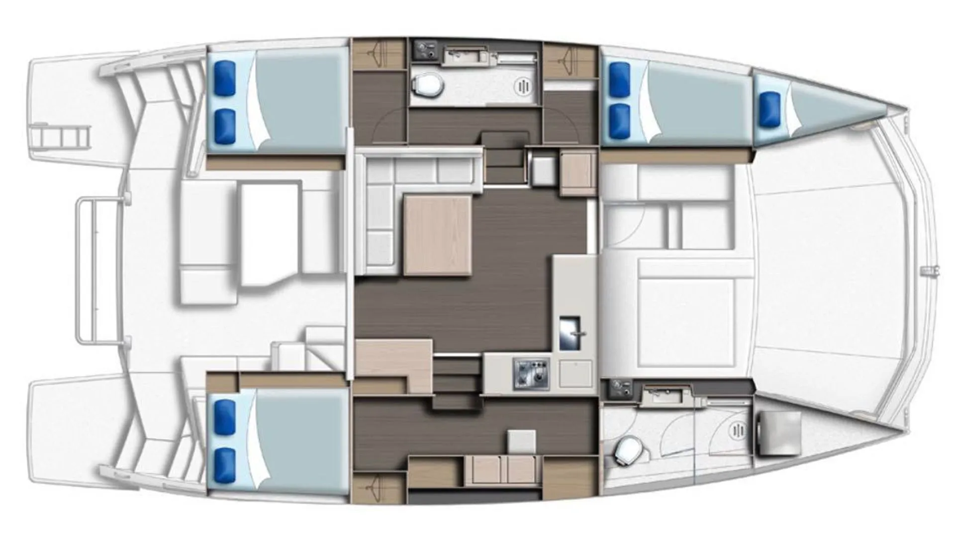 Charter a 13.1m Leopard 43 PC in Koh Kaew