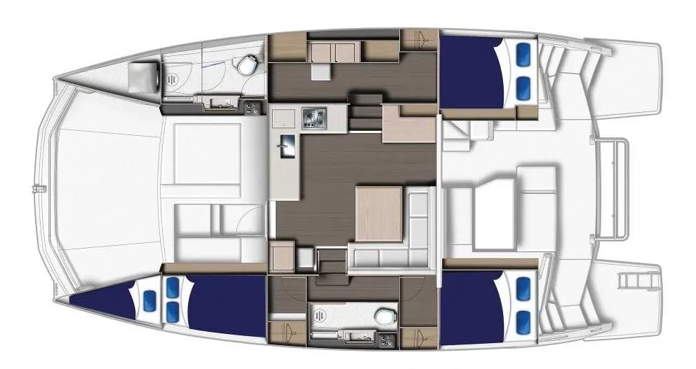 Moorings 18 Mietboot - 2