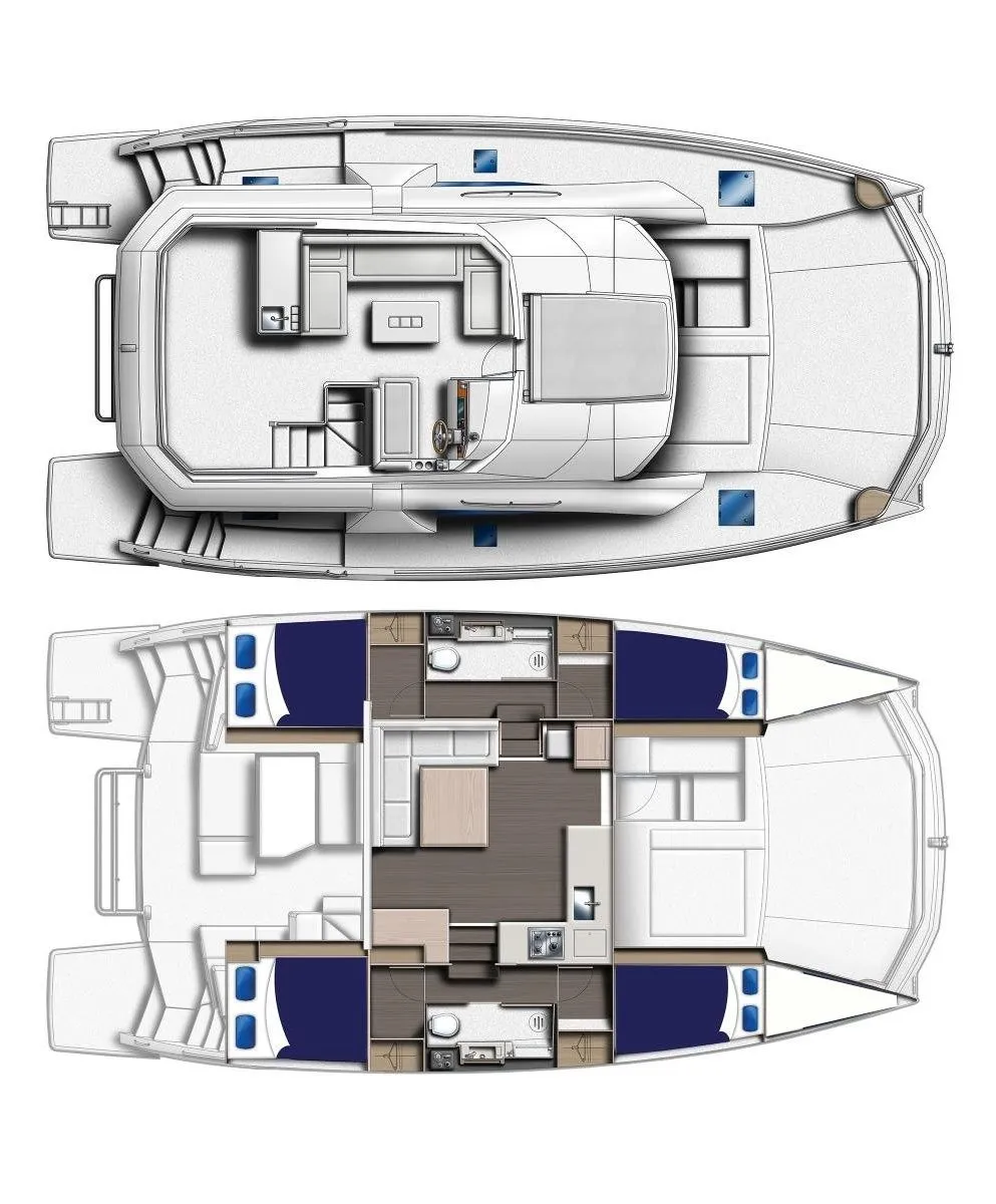 Moorings 19 Charterboot - 3