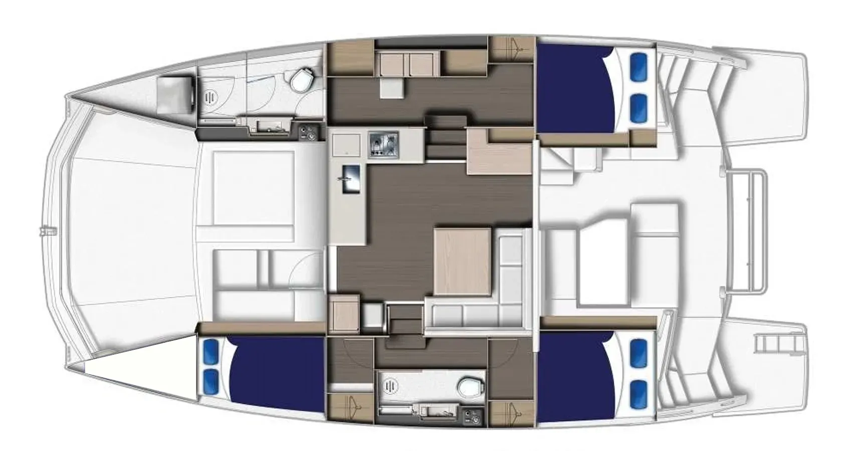 Moorings 19 Charterboot - 3