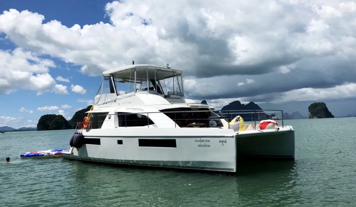 Charter a 13m 3 Cabin Power Catamaran in Chang Wat Phuket