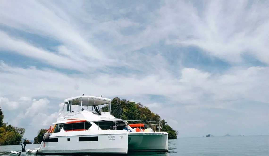 Charter a 13m 3 Cabin Power Catamaran in Chang Wat Phuket