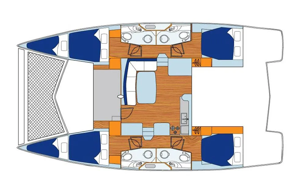 13.41m Palma de Mallorca Catamaran Hire