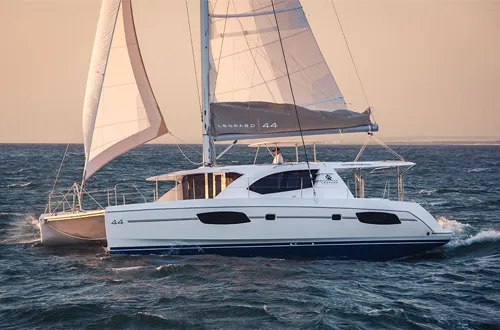 Explore Philipsburg on a 12.98m Rental Leopard 44