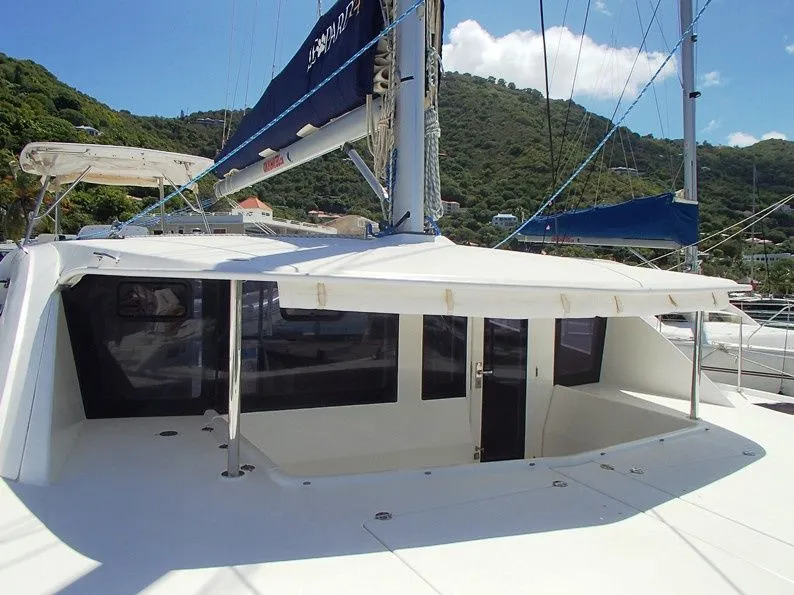 Explore Road Town on a 13.4m Leopard 444 Catamaran Rental
