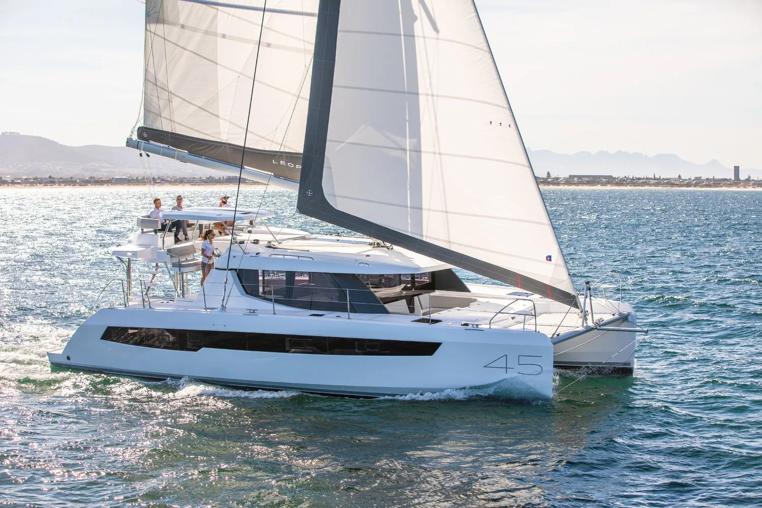 Charter a 13.72m 5 Cabin Catamaran in Cannigione