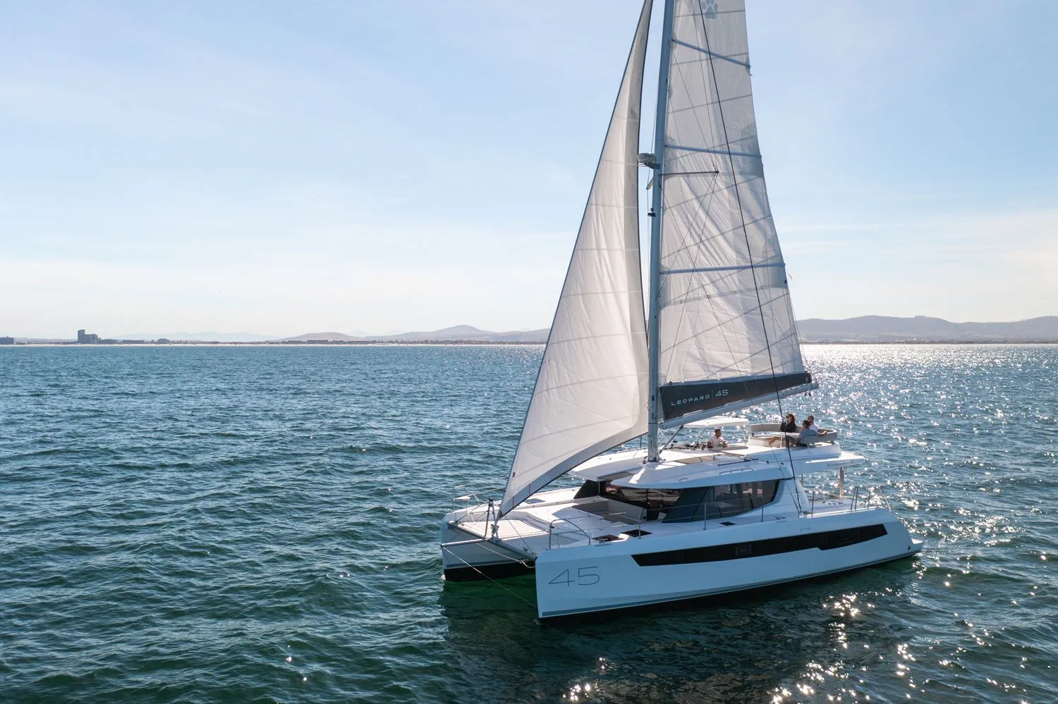 Charter a 13.72m 5 Cabin Catamaran in Cannigione