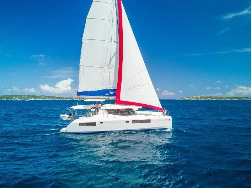 Explore Marigot on a 13.72m Rental Catamaran