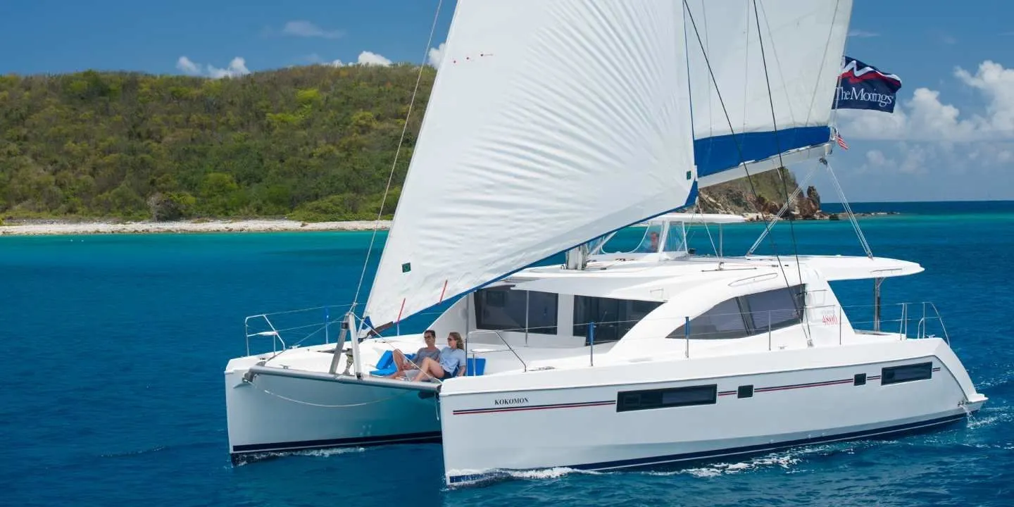 14.75m Rodney Bay Village Leopard 48 Catamaran Hire