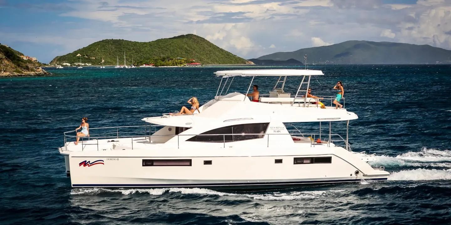 Charter a 15.54m 5 Cabin Power Catamaran in Marsh Harbour