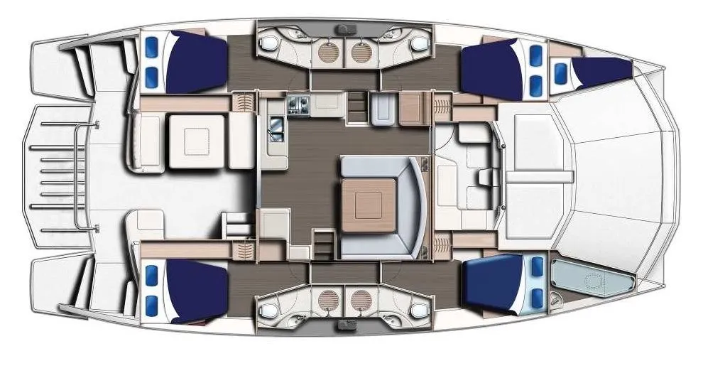 Moorings 19 Charterboot - 3