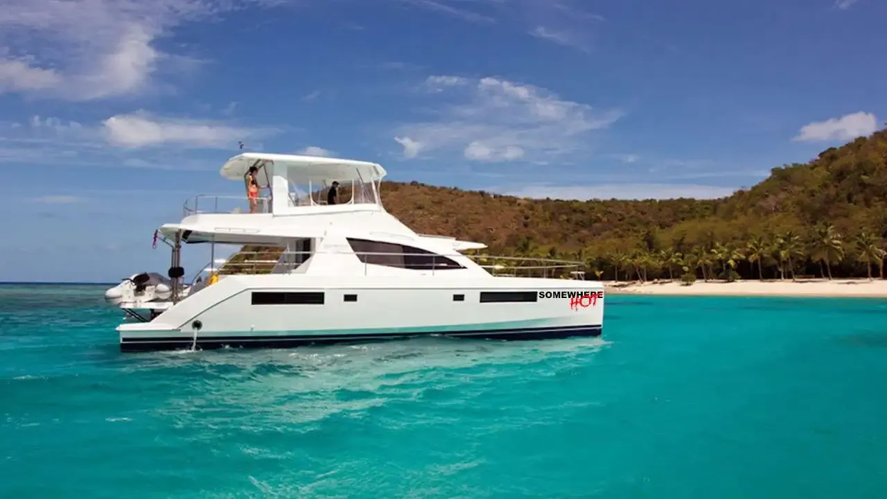 Boot - Charter a 15.5m Power Catamaran Leopard 514 in Tortola