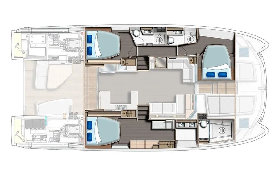Explore Eden Island on a 15.4m Rental Boat