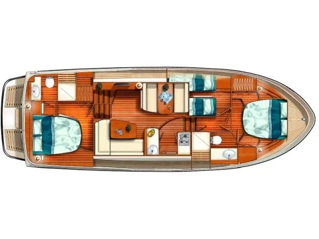 Explore Kortgene on a 12.85m Rental Motor Yacht Linssen 40.0 AC