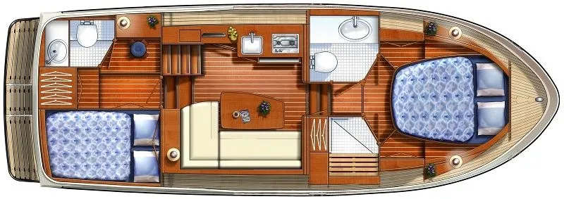 Rent a 9.45m House Boat in Vermenton