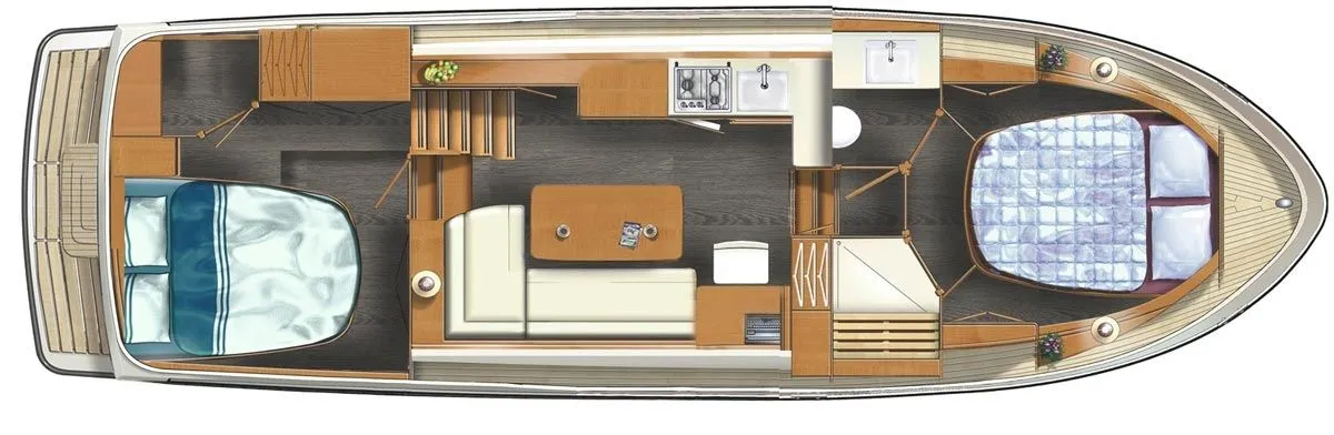 Charter a 10.7m 2 Cabin House Boat in IJsselstein