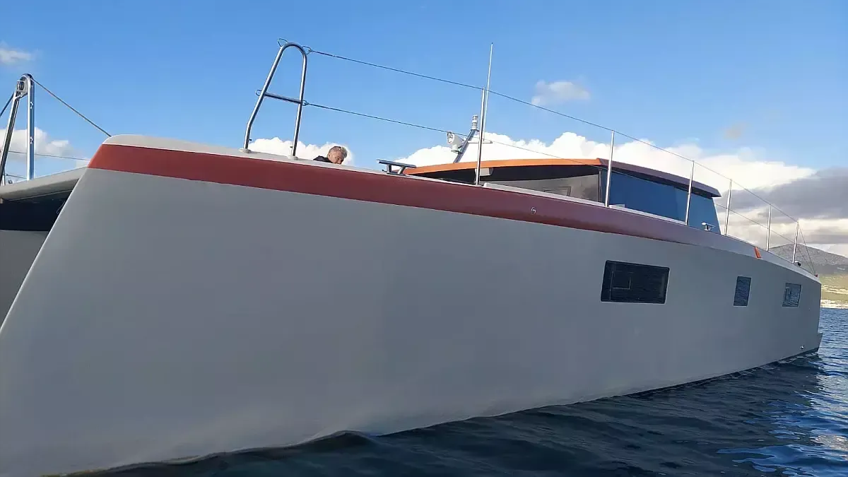 Orange Charter Boat