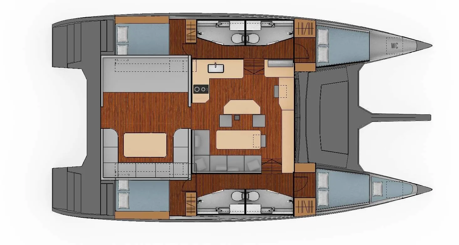 Charter a 14.9m Luna 49 in Cala D'Or