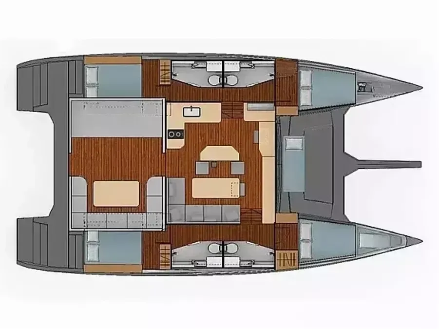 Blue Charter Boat - 2