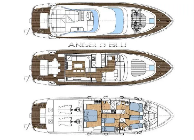 Explore Cannigione on a 22.5m Rental Motor Yacht Maiora 20 S