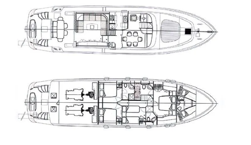 Kastela 21.4m Kiralık Tekne
