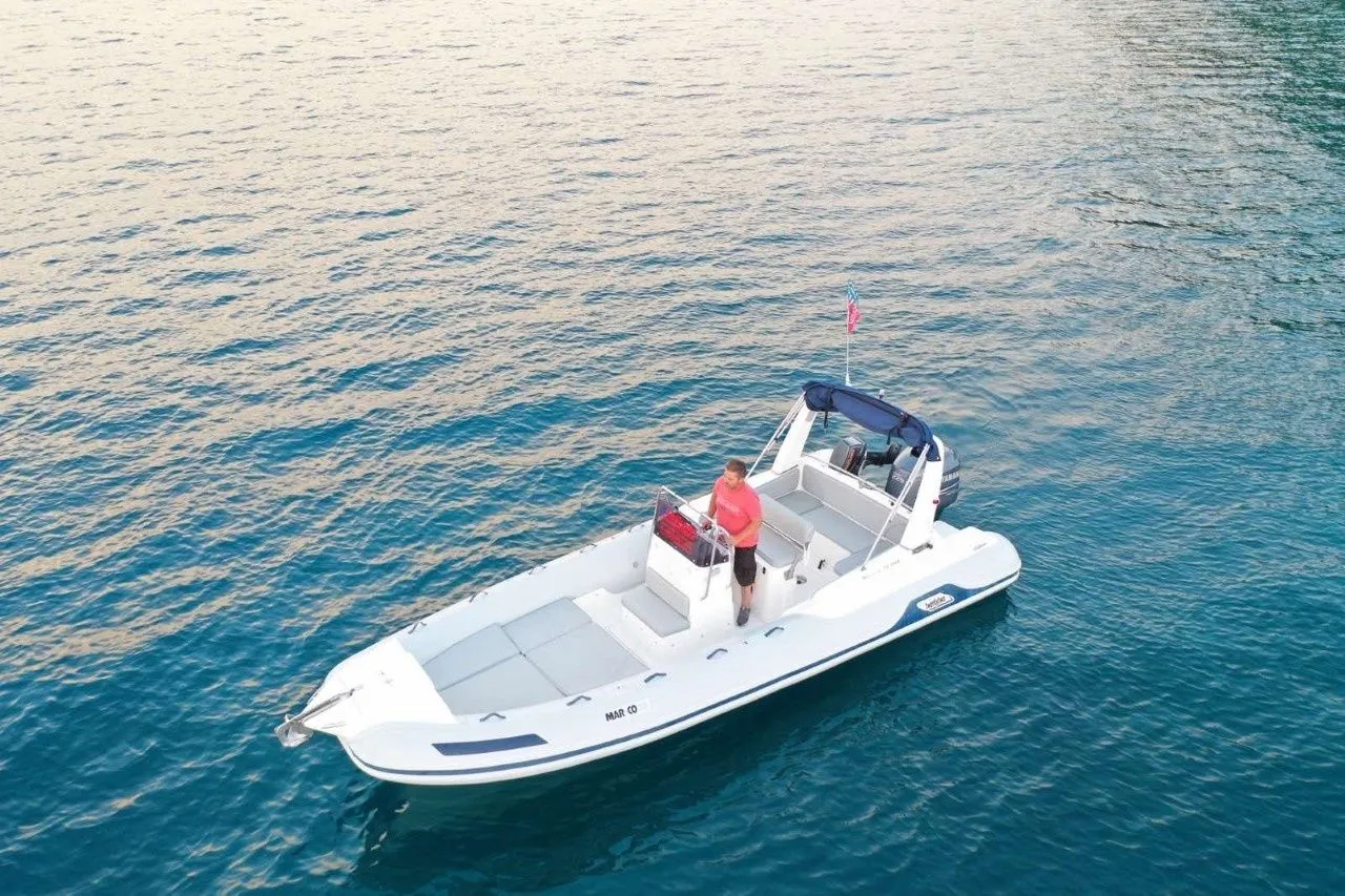 Rent a 7.4m Marco 23 Motor Boat in Nydri