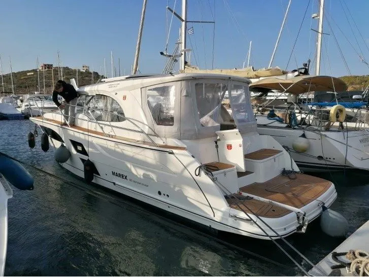 Explore Vouliagmeni on a 12m Rental Marex 360