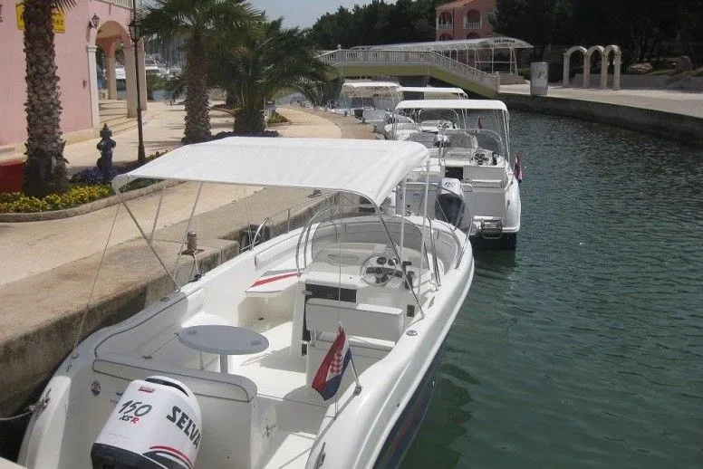 Explore Rogoznica on a 6.6m Rental Motor Boat Marine 6.6