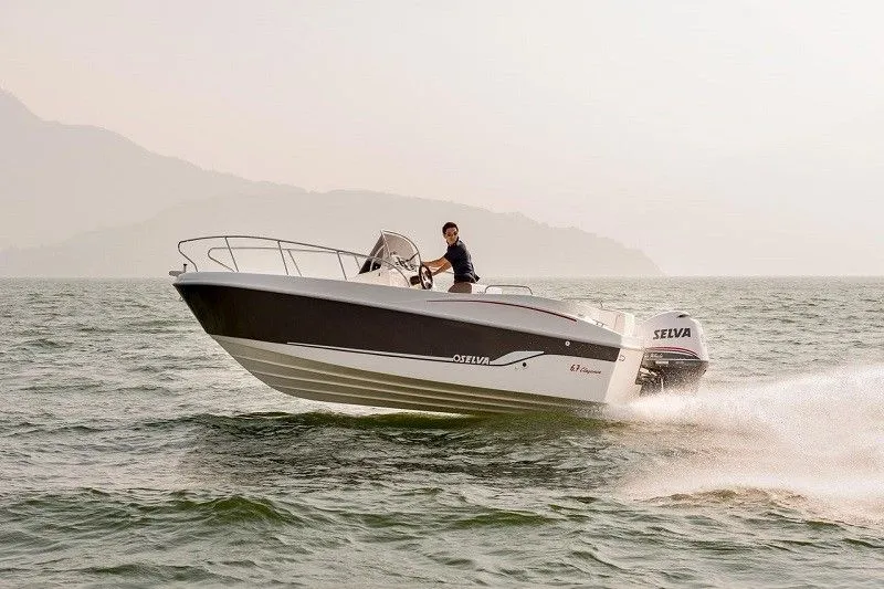 Explore Rogoznica on a 6.8m Marine 6.7 Motor Boat Rental
