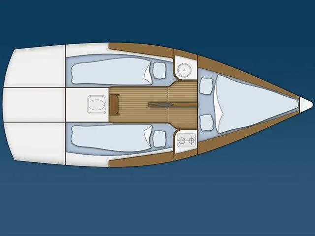 Rent a 5.98m Sailing Yacht Mariner 20 in Potsdam