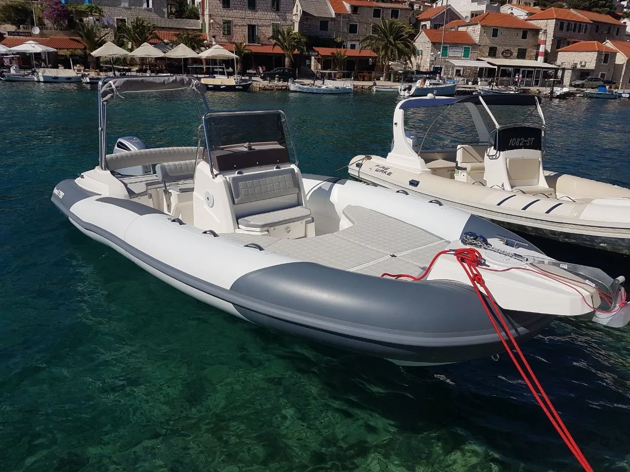 Explore Trogir on a 7.9m Marlin 790 Motor Boat Rental