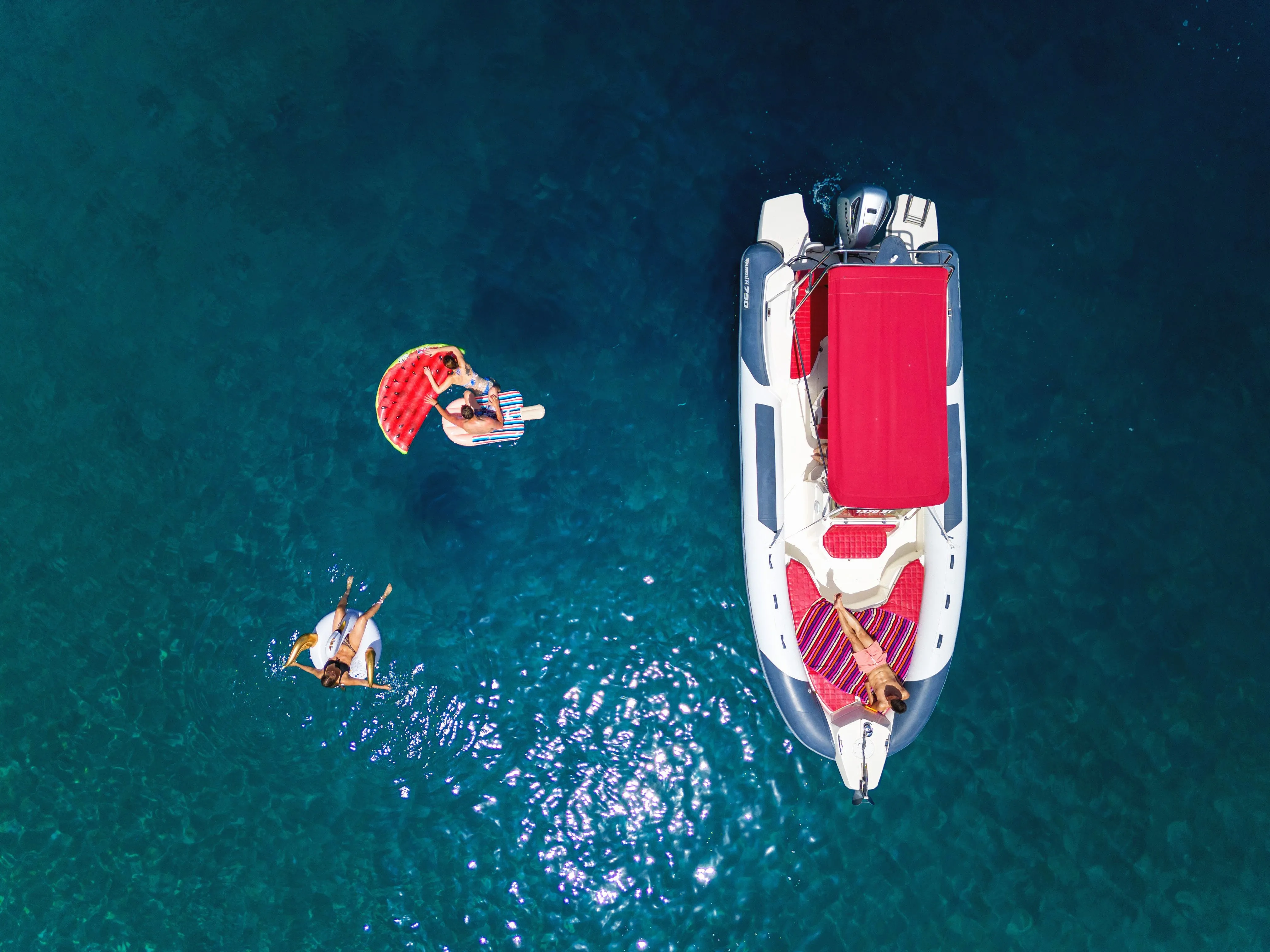 Explore Split on a 7.9m Rental Marlin 790 Dynamic