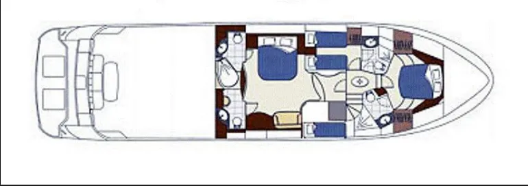 21m Antibes Motor Yacht Marquis 69 Hire