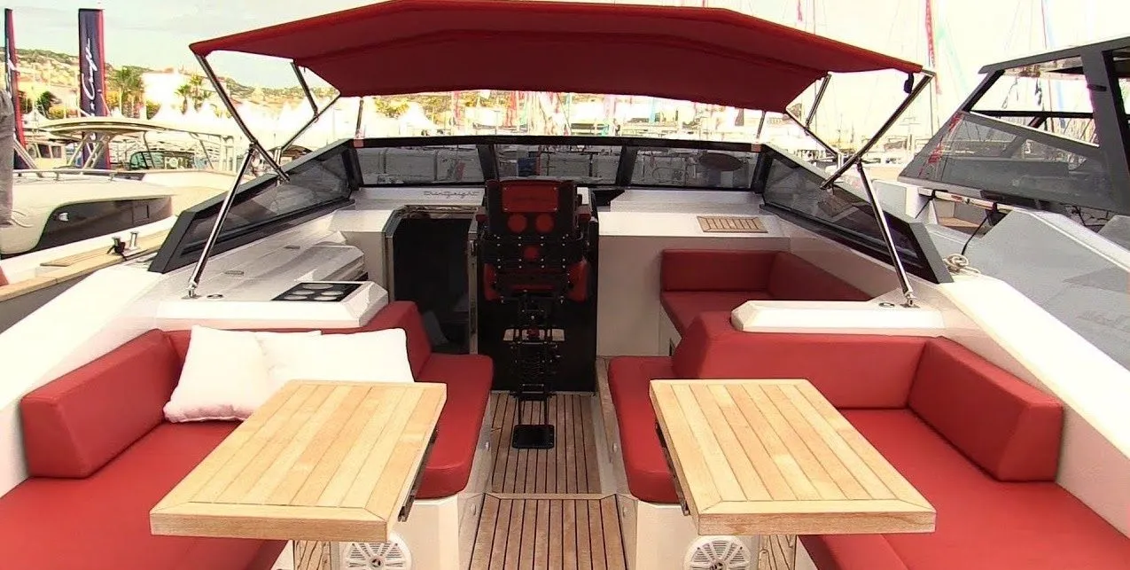 Explore Cap-d’Ail on a 11.9m Mazu 38 Motor Yacht Rental