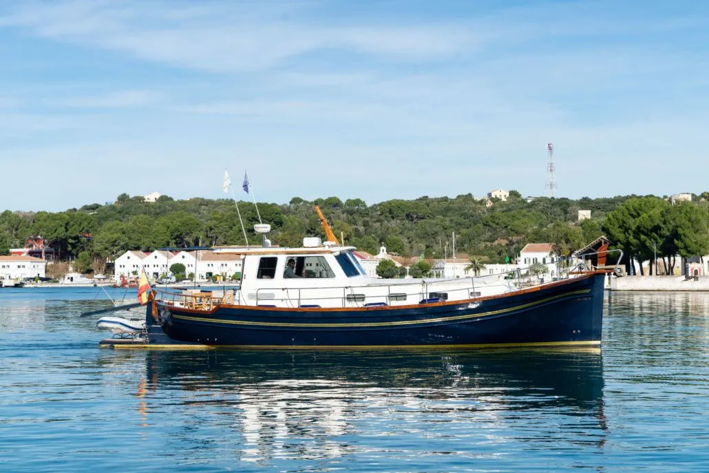 Explore Downtown Nassau on a 15.95m Rental Menorquin 160