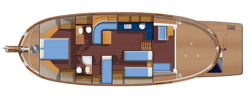 Charter a 15.95m Menorquin 160 F Motor Yacht in Mahón