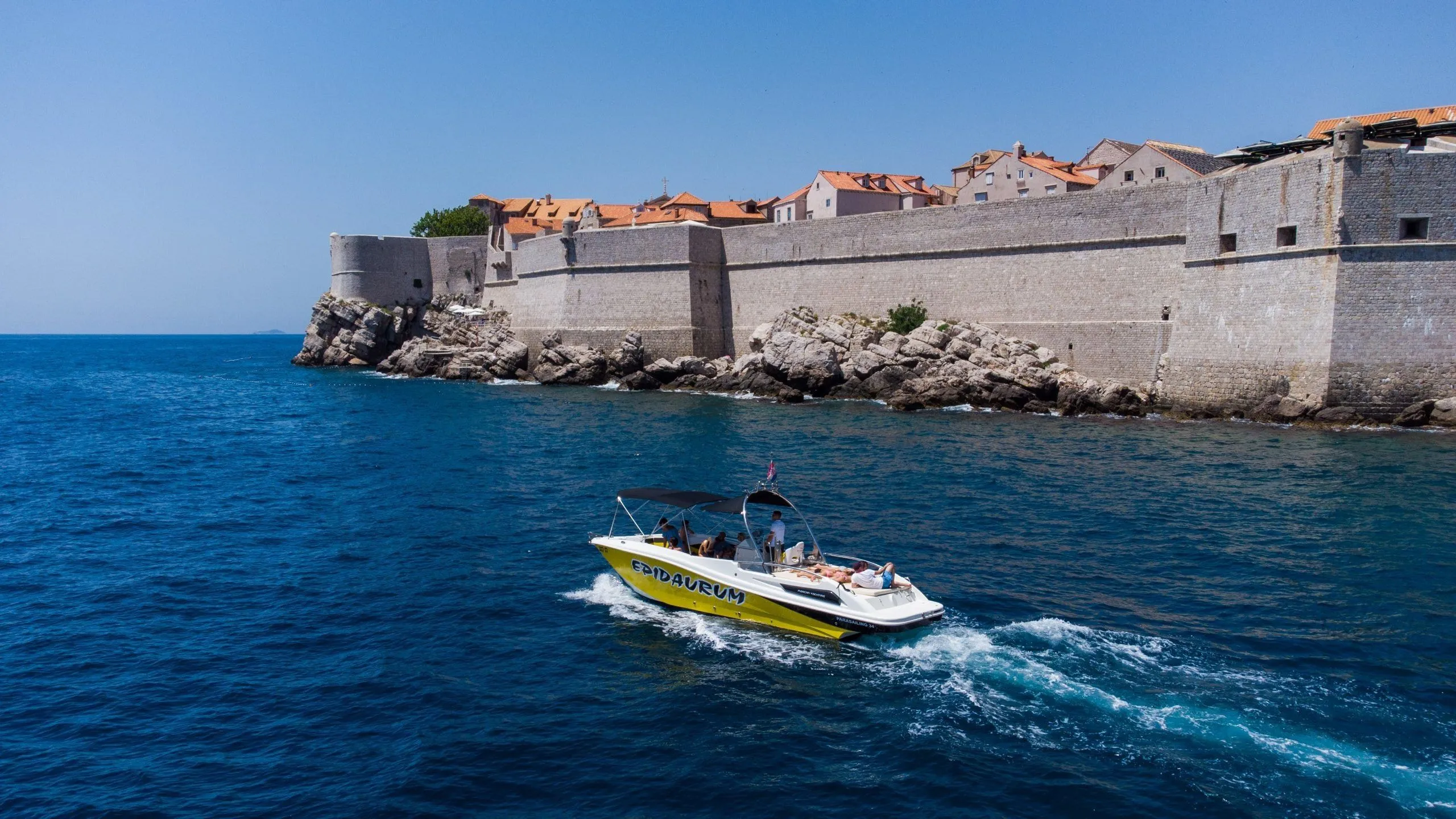 10.3m Dubrovnik Mercan 34 Motor Boat Hire