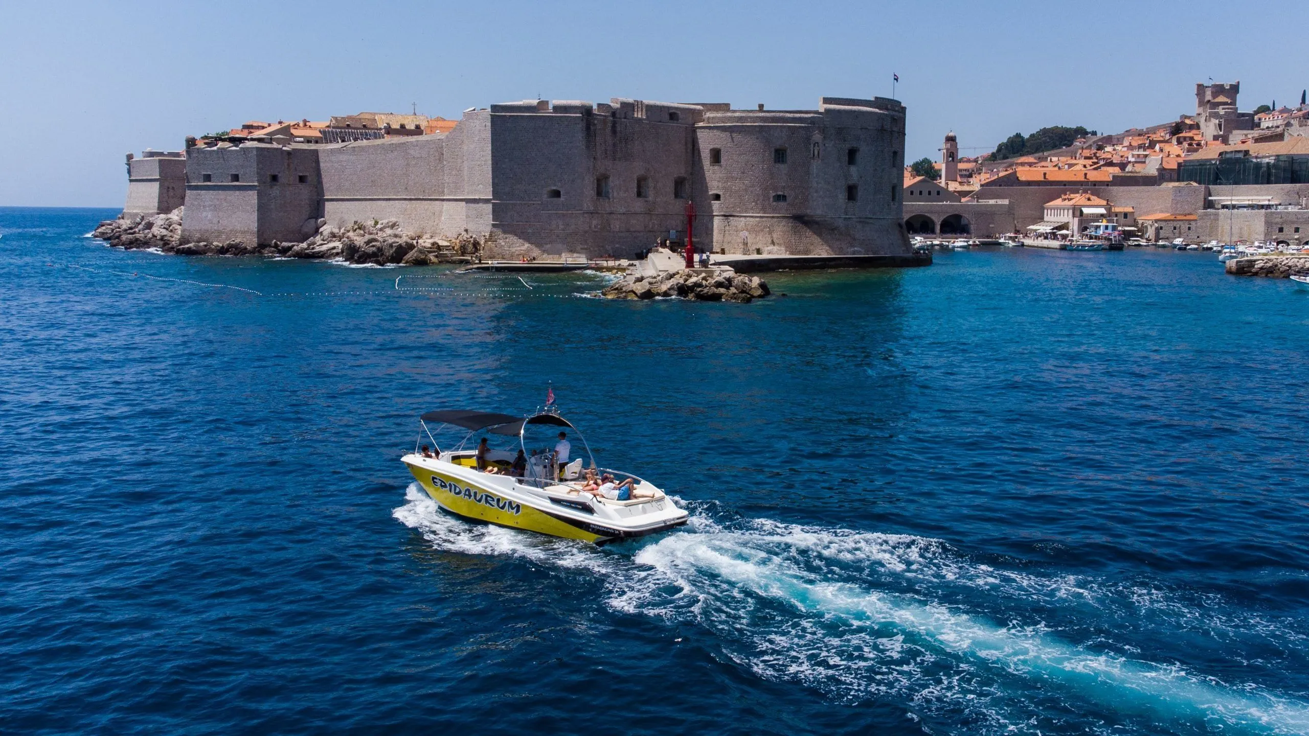 10.3m Dubrovnik Mercan 34 Motor Boat Hire