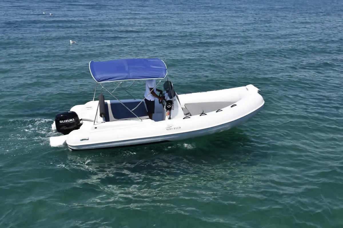Explore Monte Argentario on a 6.03m Rental Motor Boat Miro Bat19