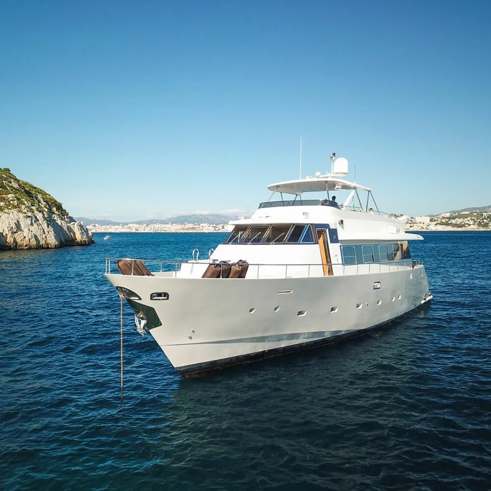 Charter a 24m Mondomarine Navetta 24 Motor Yacht in Frejus