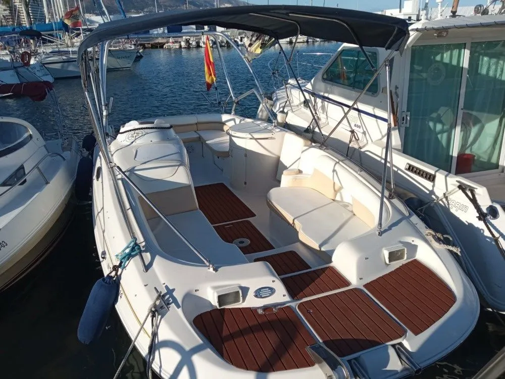 Explore Fuengirola on a 7.31m Rental Motor Boat