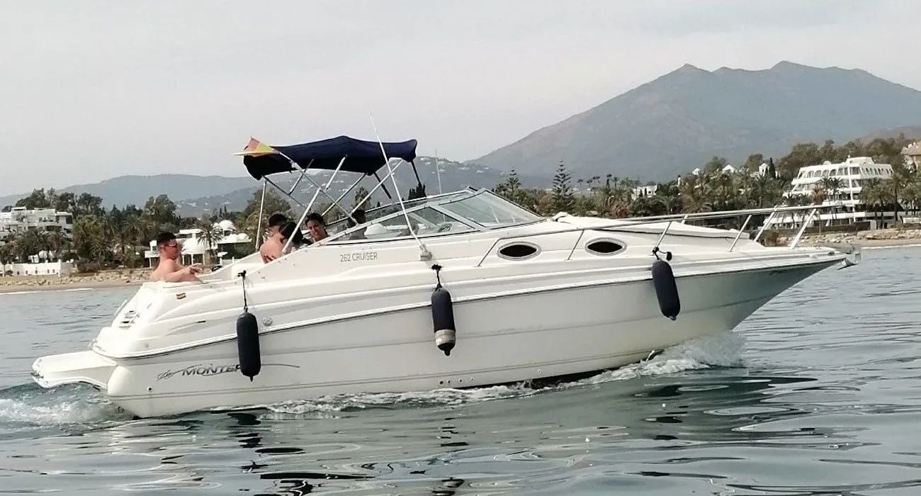 Charter a 8.1m Monterey 262 Motor Yacht in Marbella